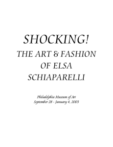 the art & fashion of elsa schiaparelli