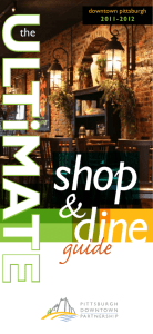Shop and Dine Guide - The Pittsburgh Downtown Partnership