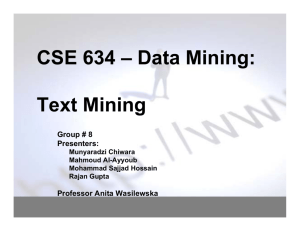 What is Text Mining?