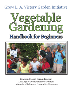 Handbook for Beginners - Los Angeles County Programs