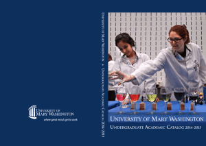 UNDERGRADUATE ACADEMIC CATALOG 2014