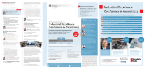 Industrial Excellence Conference & Award 2015