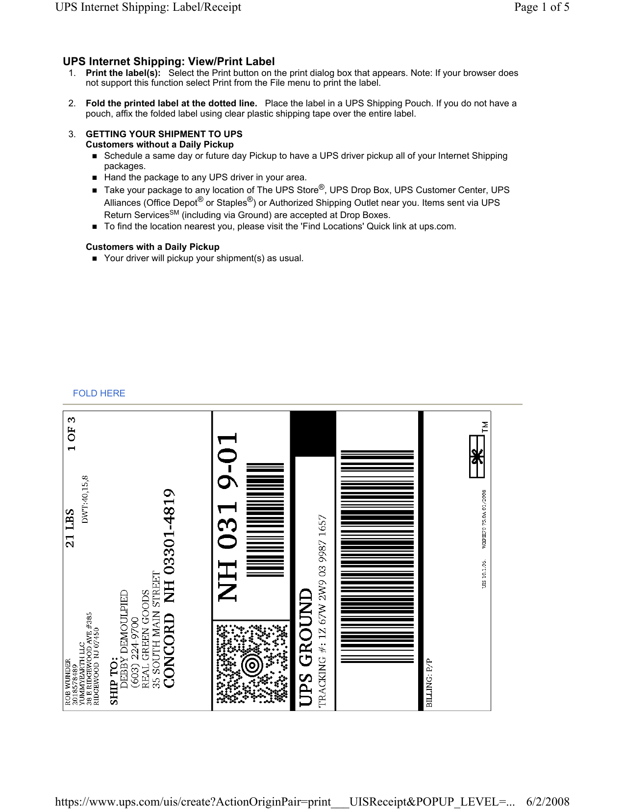 page-1-of-5-ups-internet-shipping-label-receipt-6-2-2008-https