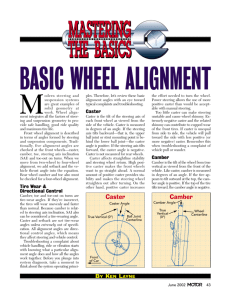 Basic Wheel Alignment