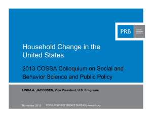 Household Change in the United States