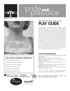 play guide - Actors Theatre of Louisville