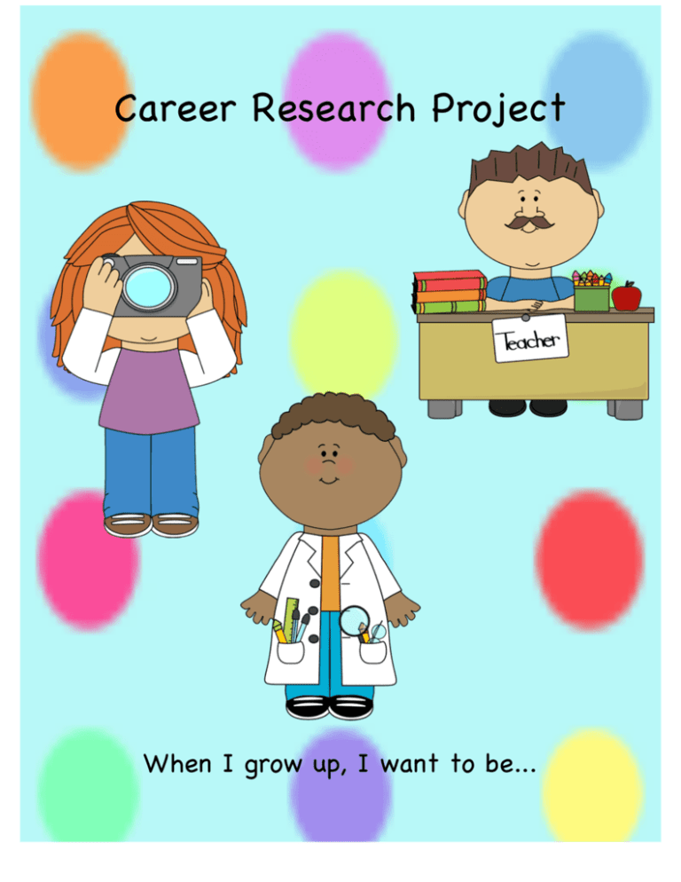 career research project teachers pay teachers