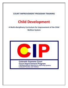 Child Development - Colorado State Judicial Branch