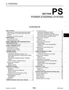 power steering system