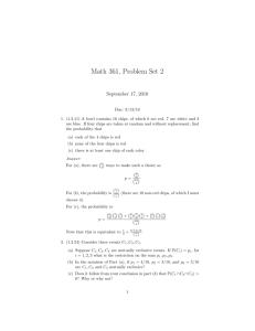 Math 361, Problem Set 2