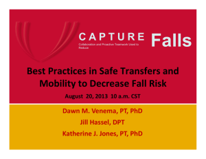 Best Practices in Safe Transfers and