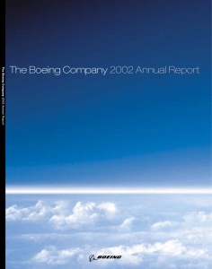 The Boeing Company 2002 Annual Report