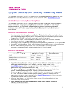 Apply for a Grant: Employees Community Fund of Boeing Arizona