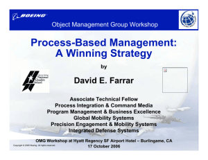 Process-Based Management: A Winning Strategy