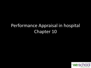 Chapter 10 performance Appraisal