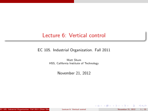 Lecture 6: Vertical control - California Institute of Technology