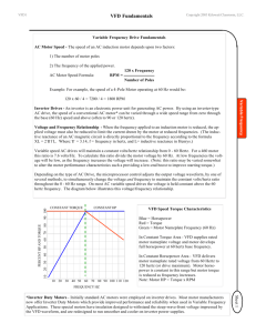 VFD Fundamentals