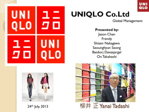 UNIQLO Co.Ltd