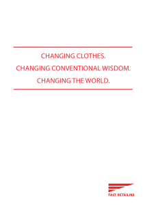changing clothes. changing conventional wisdom