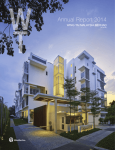 Annual Report 2014 - Wing Tai Malaysia Berhad