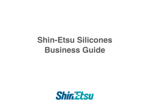 Shin-Etsu Silicones Business Guide