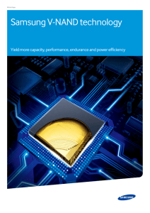 Samsung V-NAND technology