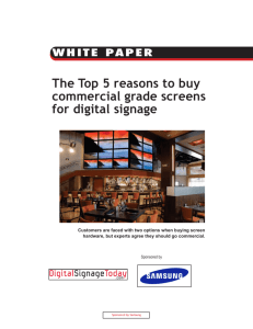 The Top 5 reasons to buy commercial grade screens for