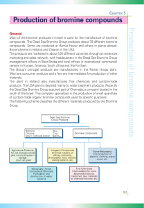 Production of bromine compounds Production of bromine compounds