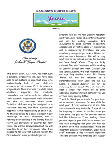 June 2014 Newsletter