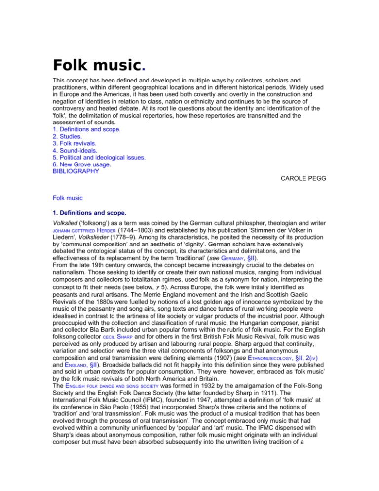 Folk music