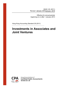 Investments in Associates and Joint Ventures