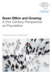 Seven Billion and Growing: A 21st Century Perspective on
