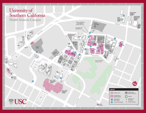 USC Health Science Map - Keck School of Medicine