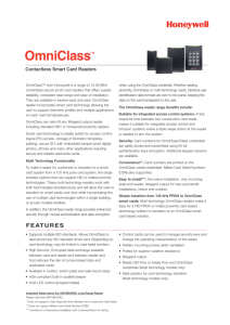 OmniClass - Honeywell Security