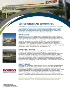COSTCO WHOLESALE CORPORATION