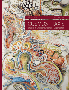 Cosmos and Taxis