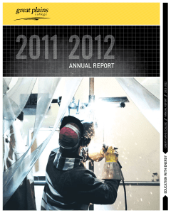 annuaL rEPort - Great Plains College