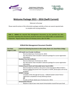 2015 Welcome Package-Swift Current
