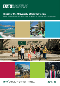 Discover the University of South Florida 2015–16
