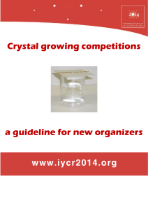 brochure - International Year of Crystallography