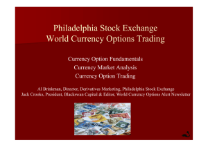 Philadelphia Stock Exchange World Currency Options