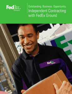 Independent Contracting with FedEx Ground