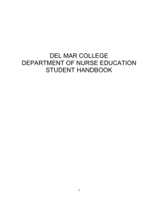 Student Handbook - Del Mar College