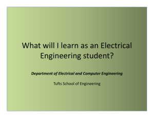 What will I learn as an Electrical Engineering student?