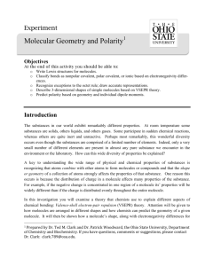 Molecular Geometry and Polarity (PHET)