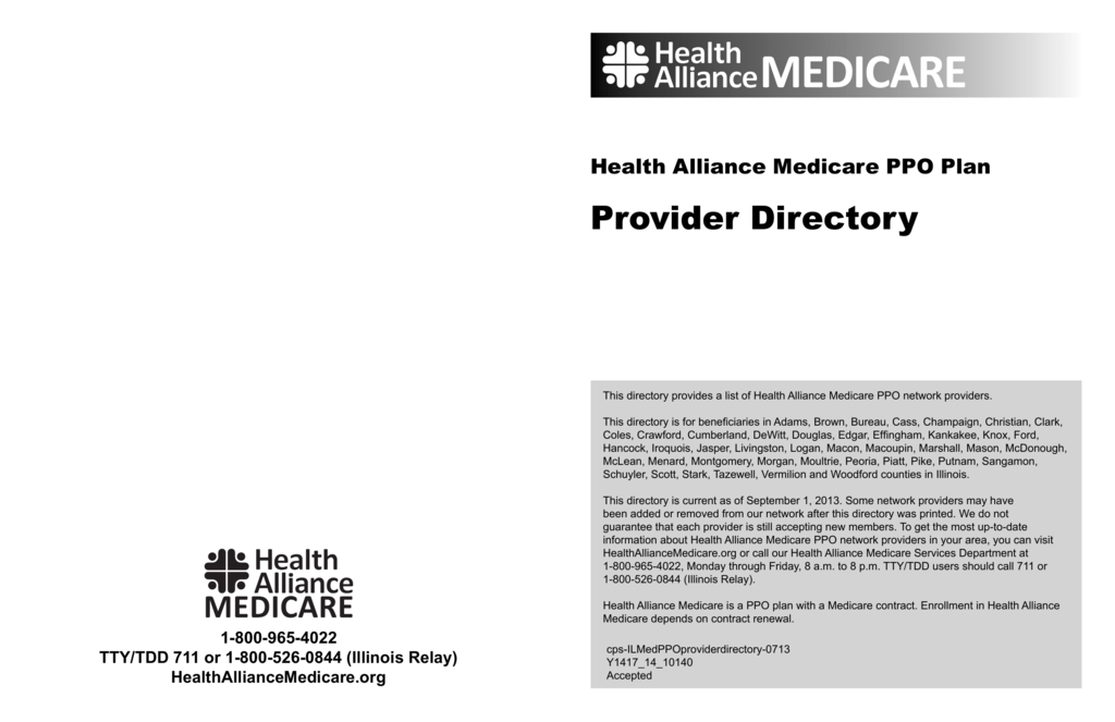 Provider Directory - Health Alliance