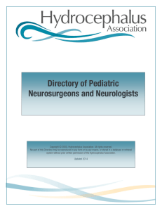 Directory of Pediatric Neurosurgeons and Neurologists