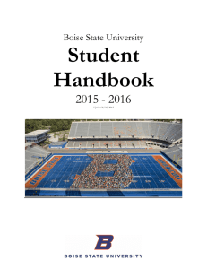 Student Handbook - Office of the Dean of Students