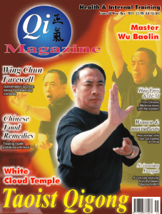 Issue 58 - Tse Qigong Centre