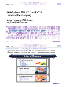 WebSphere MQ V7.1 and V7.5